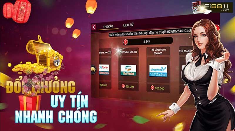 Game đánh bài đổi tiền